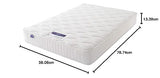 Silentnight Pocket Essentials 1000 Memory Mattress | Medium | UK King Silentnight