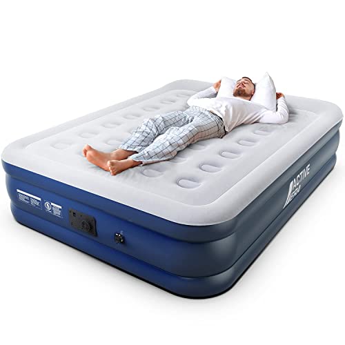 Active Era Premium King Size Air Bed with a Built-in Electric Pump and Pillow Active Era