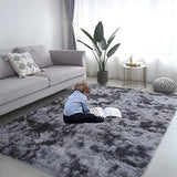 lekeplus Rugs Living Room Large Rugs Bedroom Anti Skid Rug Shaggy Soft Rug for Living Room Bedroom Play Area Kids Room Luxury Decorative(Dark grey, 120x160cm) lekeplus