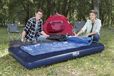 Bestway Pavillo Double Air Bed | Inflatable Outdoor, Indoor Airbed, Quick Inflation, Flocked Double Size Air Mattress Bestway