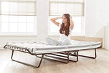 JAY-BE Supreme Folding Bed with Rebound e-Fibre Mattress and Automatic Folding Legs, Compact, Small Double - We Love Our Beds