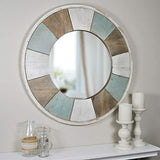 FirsTime & Co. Cottage Timbers Accent Wall Mirror, 27" - We Love Our Beds