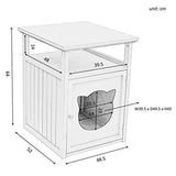 Cherry Tree Baster Wooden Cat Cave Bedside Cabinet Litter Box - We Love Our Beds