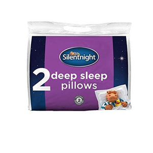 Silentnight Deep Sleep Hollowfibre Sleep Easy Pillows Pack of 2 - We Love Our Beds