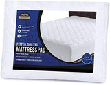 Utopia Bedding Quilted Fitted Mattress Protector Stretches up to 38cm deep - We Love Our Beds