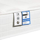 Yaheetech 3FT Single Mattress Density with Anti-mite Knitted Jacquard Cover - We Love Our Beds
