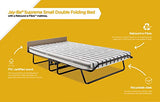 JAY-BE Supreme Folding Bed with Rebound e-Fibre Mattress and Automatic Folding Legs, Compact, Small Double - We Love Our Beds