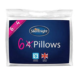 Silentnight Ultra Bounce Pillow in White, Pack of 6 - We Love Our Beds