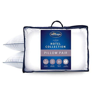 Silentnight Hotel Collection Luxury Piped Pillow Pair - We Love Our Beds