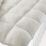 Fine Linens Luxury Super Soft Warm Teddy Fleece Mattress Topper - We Love Our Beds
