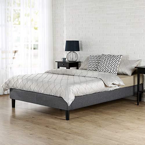Zinus Curtis Essential Upholstered Platform Bed Frame, Super King - We Love Our Beds