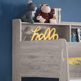 Happy Beds Orion Wooden Bunk Bed Twin Sleeper with Under bed Storage - We Love Our Beds