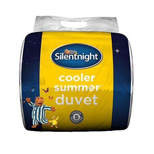 Silentnight Cooler Summer 4.5 Tog Duvet, White, Double - We Love Our Beds