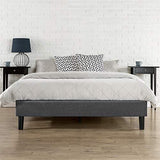 Zinus Curtis Essential Upholstered Platform Bed Frame, Super King - We Love Our Beds