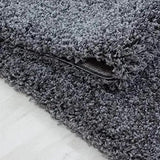 Abaseen Shaggy Modern Rug in 12 Different Colours - We Love Our Beds