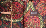 Eikei Boho Paisley Print Luxury Duvet Quilt Cover and Shams Bedding Set - We Love Our Beds